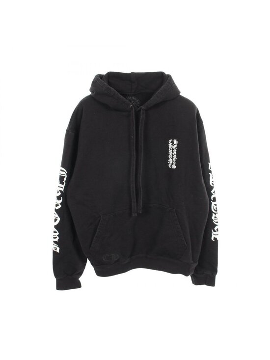 Chrome Hearts Other - Chrome Hearts Hoodie CH Logo Arm Black Cotton